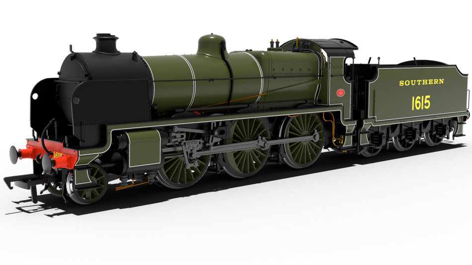 992002 Rapido SR U Class No.1615 - SR Lined Olive
