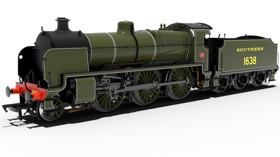 992503 Rapido SR U Class No.1638 - SR Lined Olive