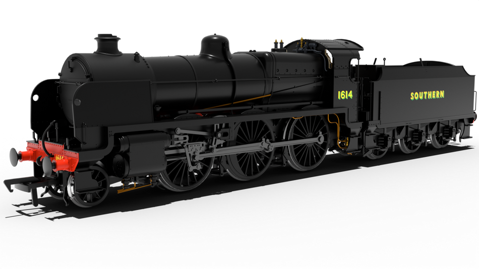 992004 Rapido SR U Class No.1614 - SR Black Sunshine
