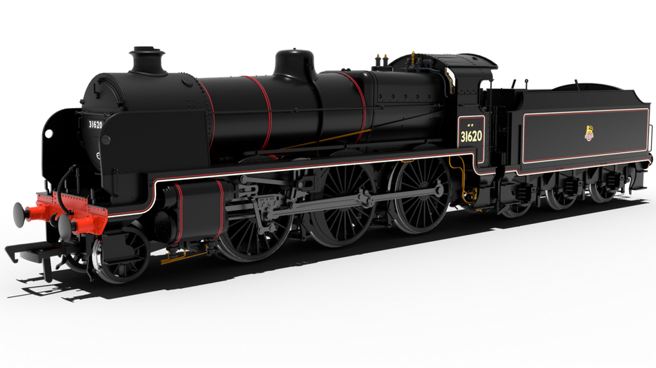 992508 Rapido SR U Class No.31620 - BR Lined Black Early Crest