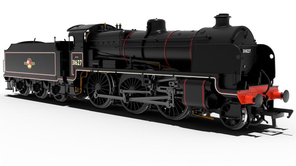 992509 Rapido SR U Class No.31627 - BR Lined Black Late Crest