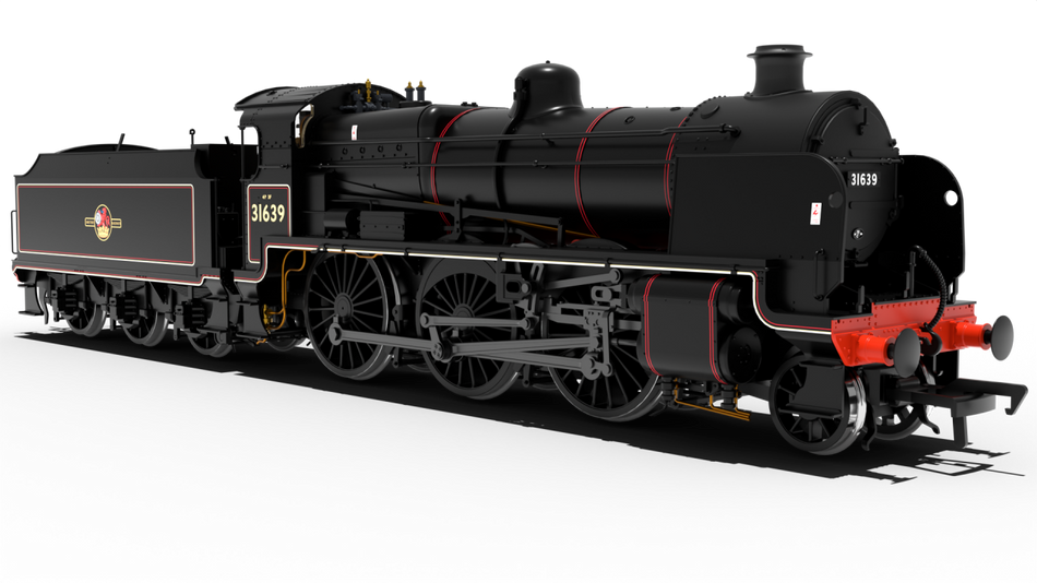 992510 Rapido SR U Class No.31639 - BR Lined Black Late Crest