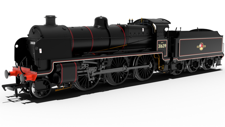 992010 Rapido SR U Class No.31639 - BR Lined Black Late Crest