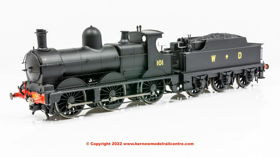 OR76DG006 Oxford Rail Dean Goods Steam Locomotive number 101 WD