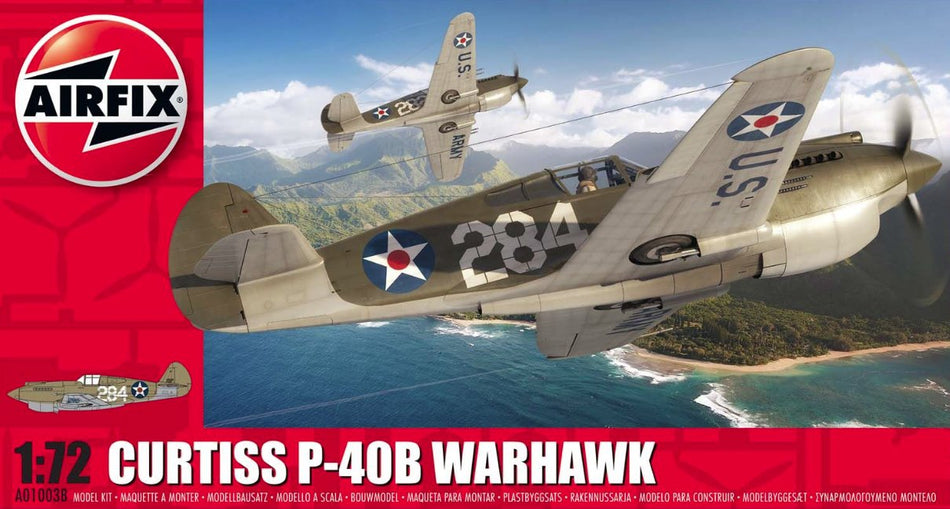 A01003B Airfix Curtiss P-40B Warhawk Kit
