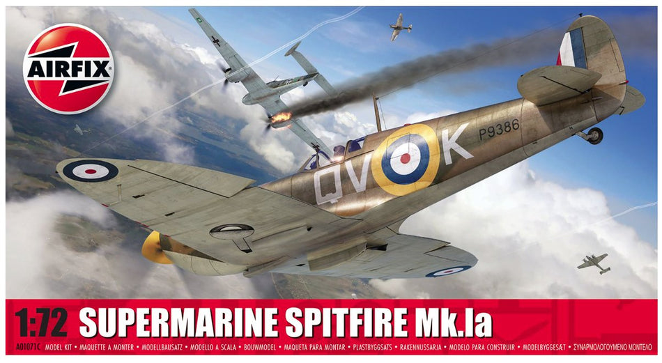 A01071C Airfix British Supermarine Spitfire Mk.Ia (1:72 Scale)