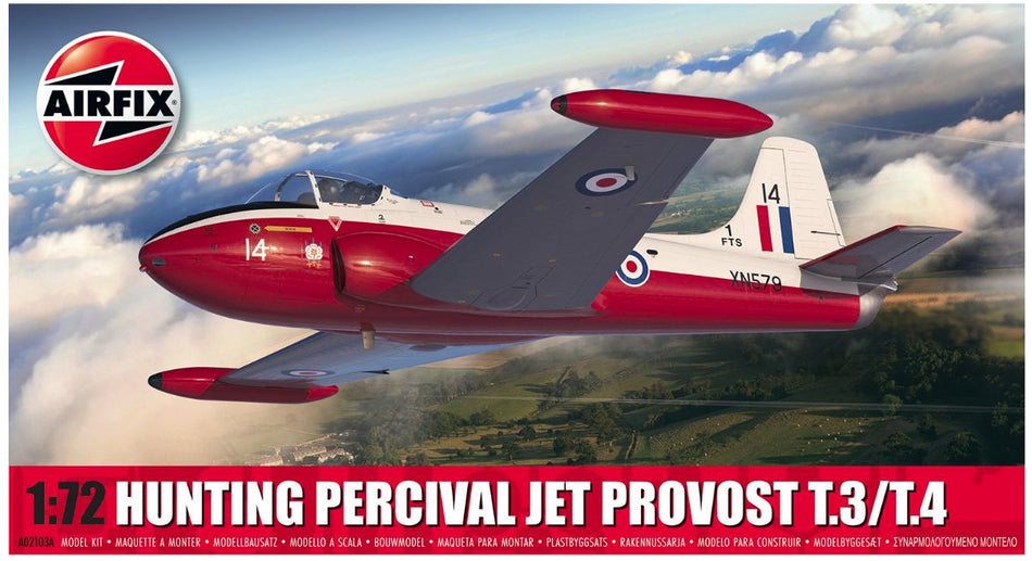 A02103A Airfix British Hunting Percival Jet Provost T.3/T.4 1:72