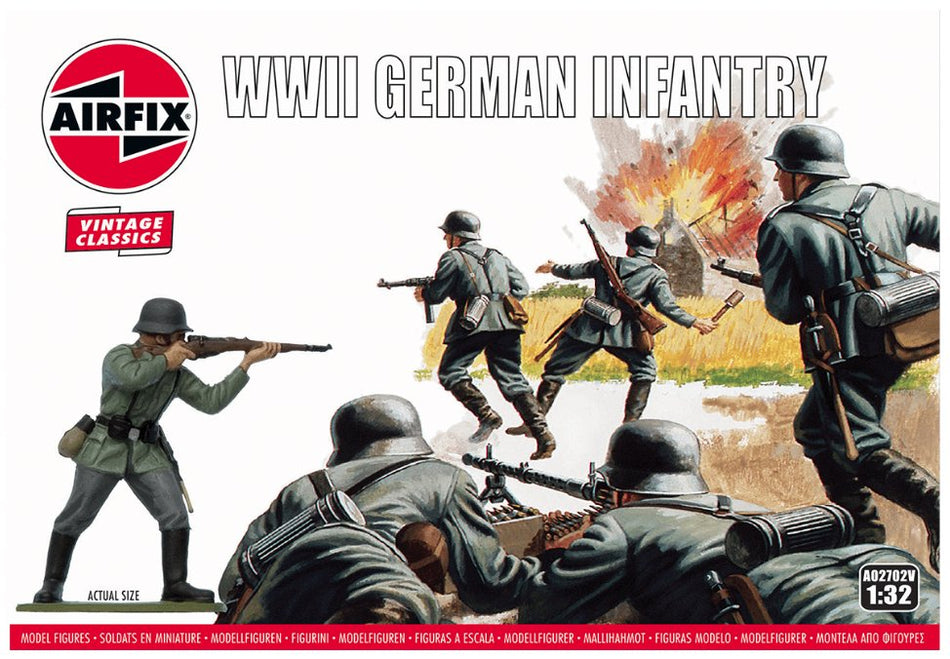 A02702V Airfix German Infantry Model Kit
