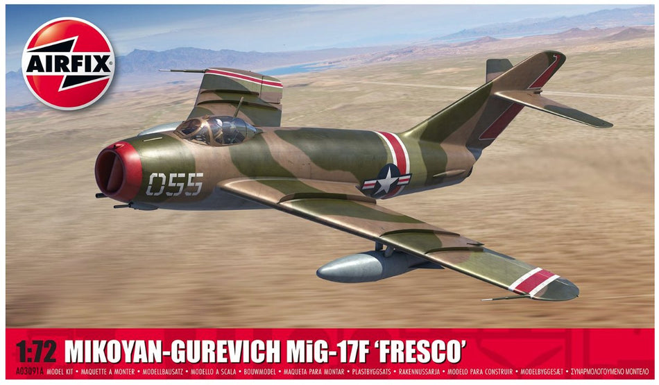 A03091A Airfix Russian Mikoyan-Gurevich MiG-17F Fresco 1:72