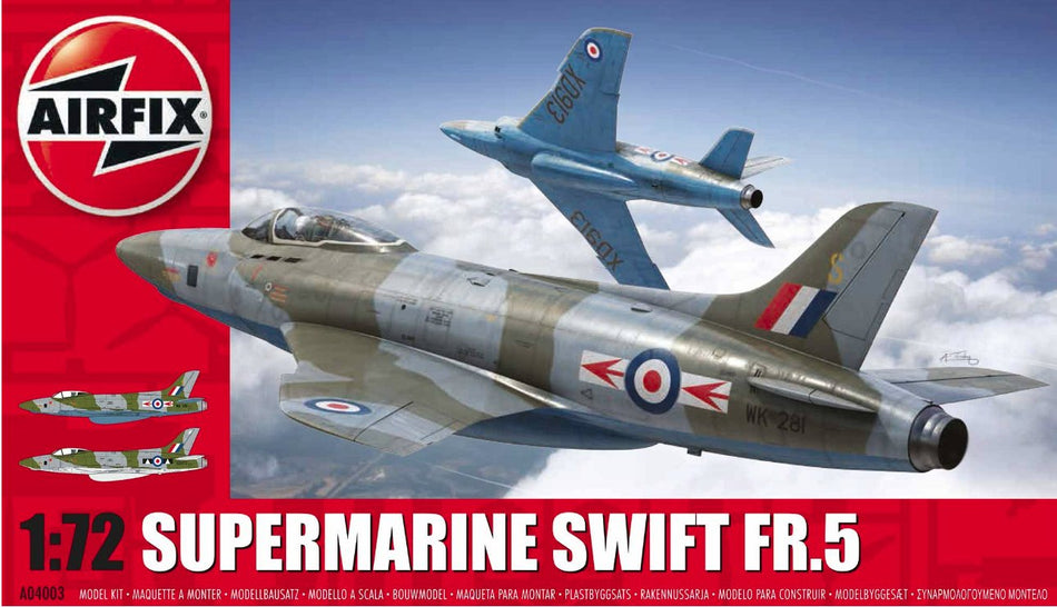 A04003 Airfix British Supermarine Swift FR.5 (1:72 Scale)