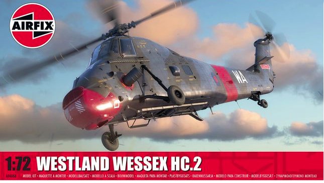 A04068 Airfix Westland Wessex HC.2 1:72 Scale Kit