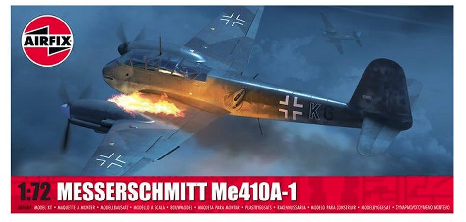 A04069 Airfix Messerschmitt Me410A-1 1:72 Scale Kit
