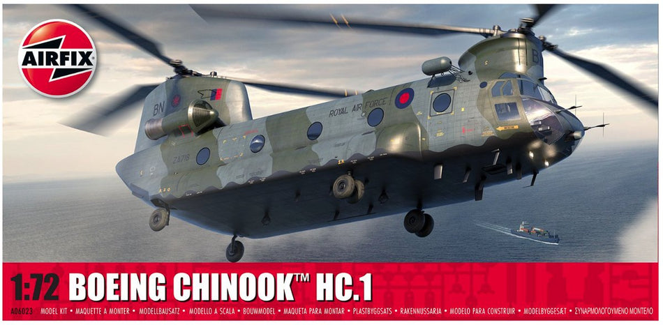 A06023 Airfix British Boeing Chinook HC.1 (1:72 Scale)
