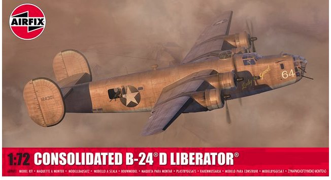 A09011 Airfix Consolidated B-24D Liberator 1:72 Kit