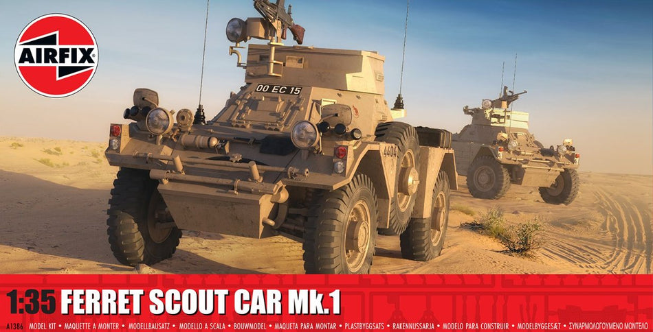 A1386 Airfix Ferret Scout Car Mk.1