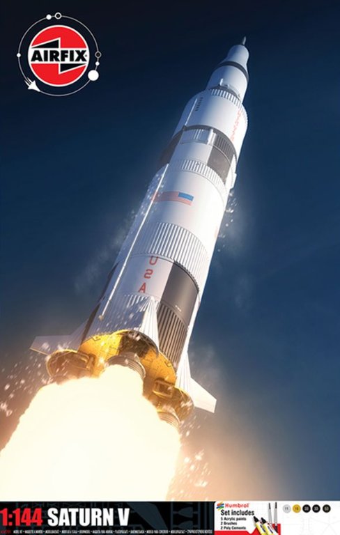 A50201 Airfix Saturn V Gift Set 1:144 Scale Kit