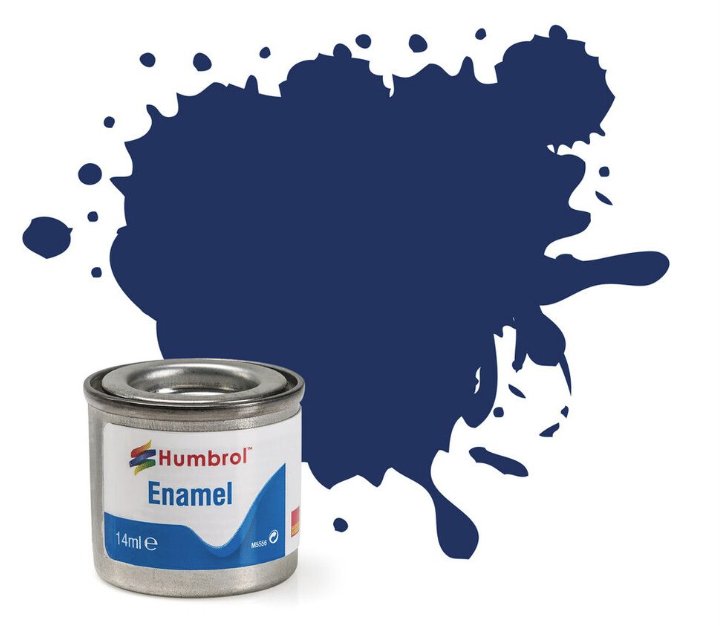 AA0165 # Humbrol No. 15 Midnight Blue Gloss enamel 14mls tinlet