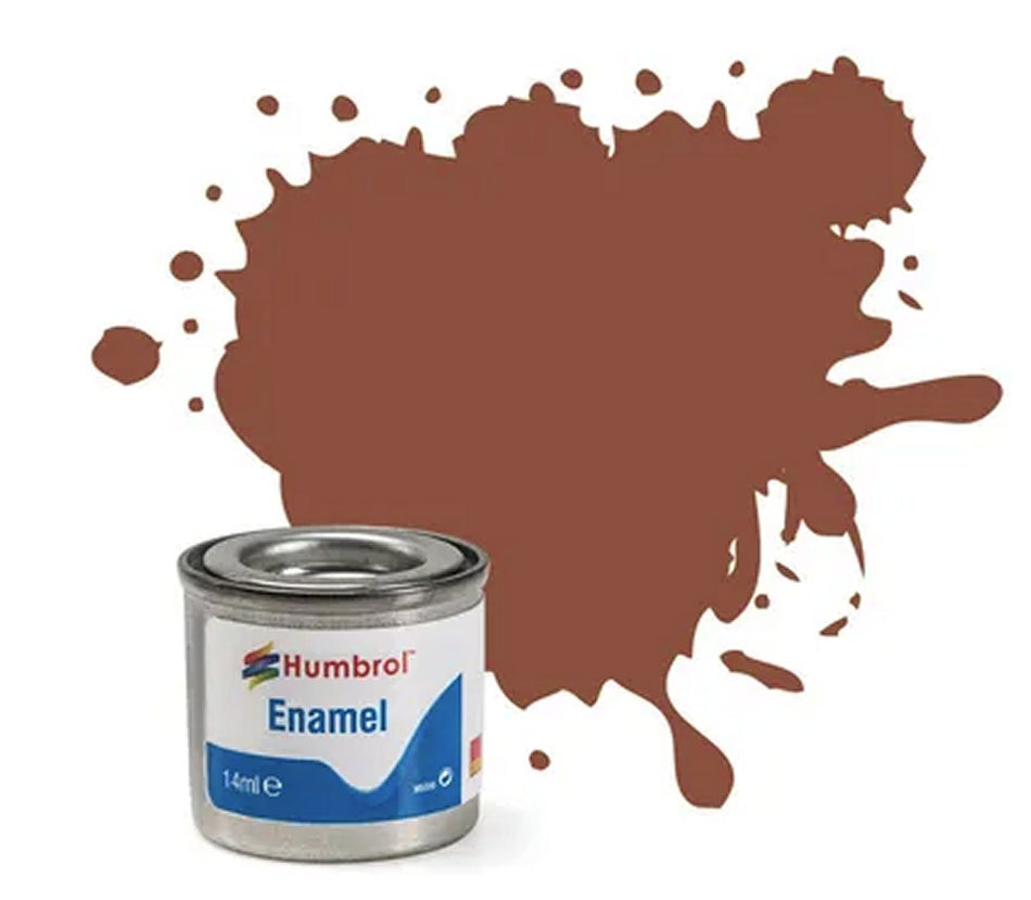AA0775 # Humbrol Number 70 Brick Red 14ml Matt Enamel Tinlet