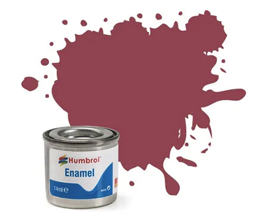 AA0802 # Humbrol Number 73 Wine 14ml Matt Enamel Tinlet