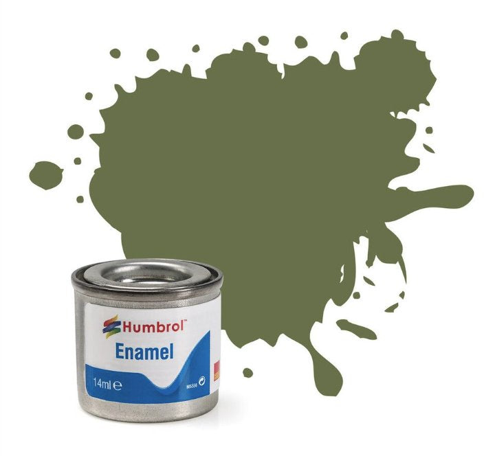 AA0881 # Humbrol Number 80 Grass Green Matt Enamel 14mls tinlet
