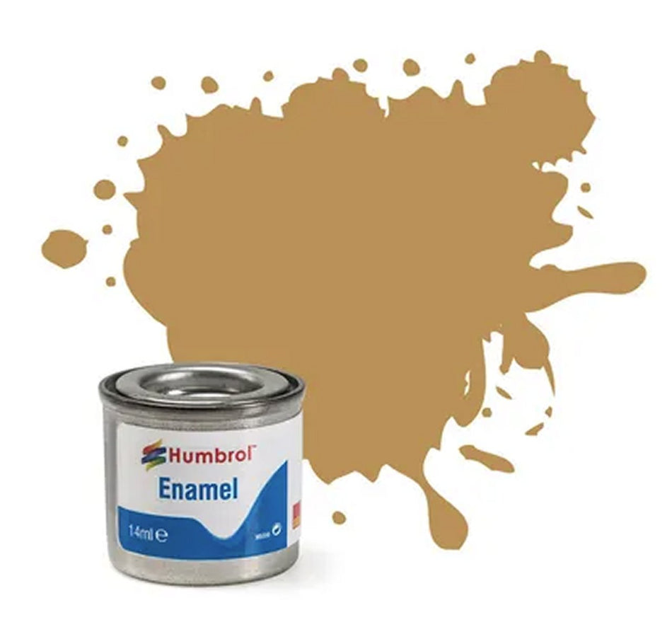 AA1033 #Humbrol Number 93 Desert Yellow Matt Enamel 14mls tinlet