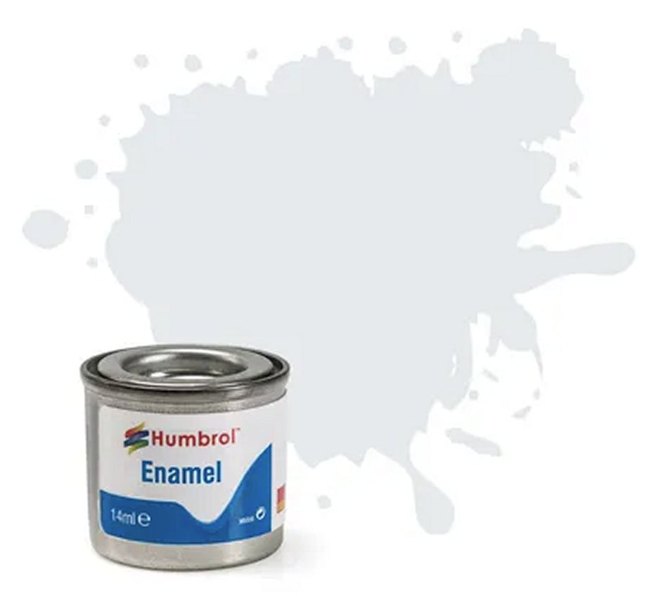 AA6272 # Humbrol No. 191 14ml tinlet enamel chrome silver metal
