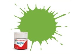 AB0038 Humbrol Number 38 Lime Gloss - 14 ml Acrylic Paint