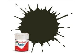 AB0053 Humbrol No. 53 12 ml tinlet acrylic paint gunmetal