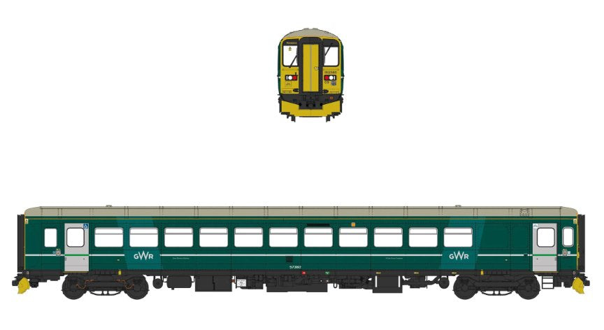 ACC3504-DCC Accurascale Class 153 - GWR Green - 153380 - OO Scal