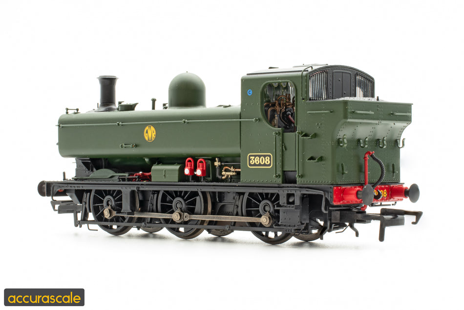 ACC3551 Accurascale 8750 Class - 3608 - GWR Green Shirtbutton