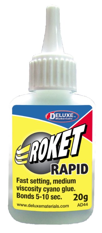 AD-44 # Deluxe Materials Roket Rapid Cyano Glue