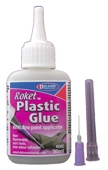 AD-62 # Deluxe Materials Roket Plastic Glue