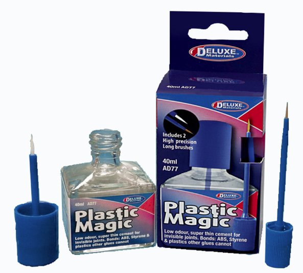 AD-77 # Deluxe Material Plastic Magic liquid plastic cement 40ml