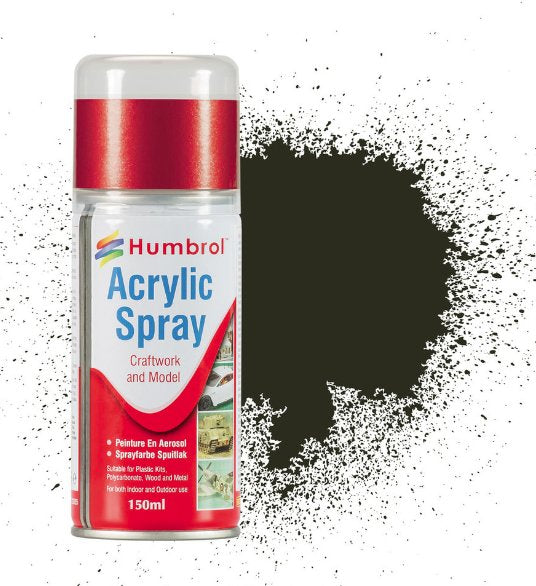 AD6053 # Humbrol No. 53 150 ml acrylic paint metallic gun metal