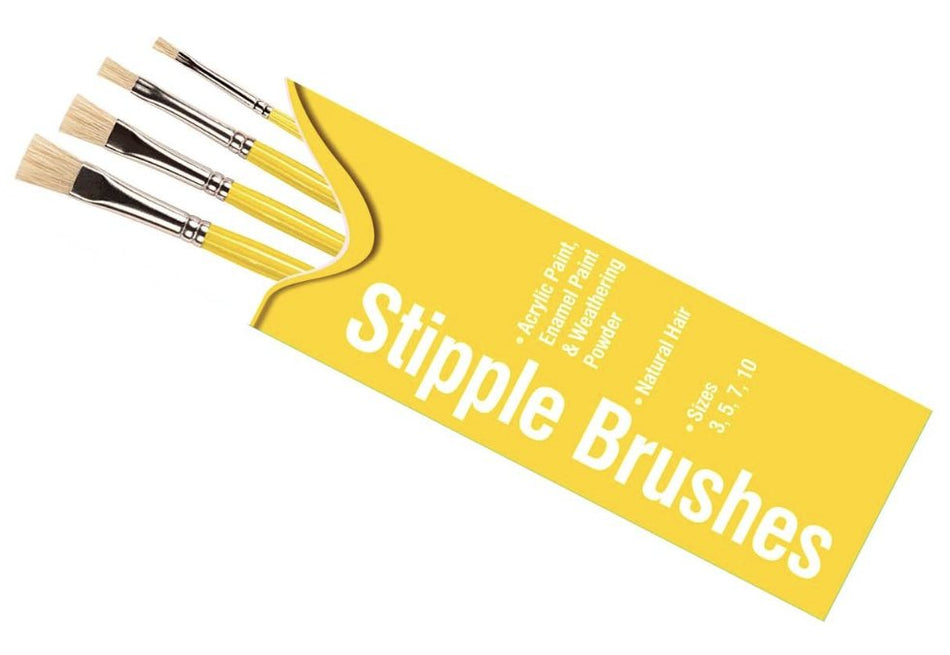 AG4306 Humbrol Brush pack - Stipple Brush pack