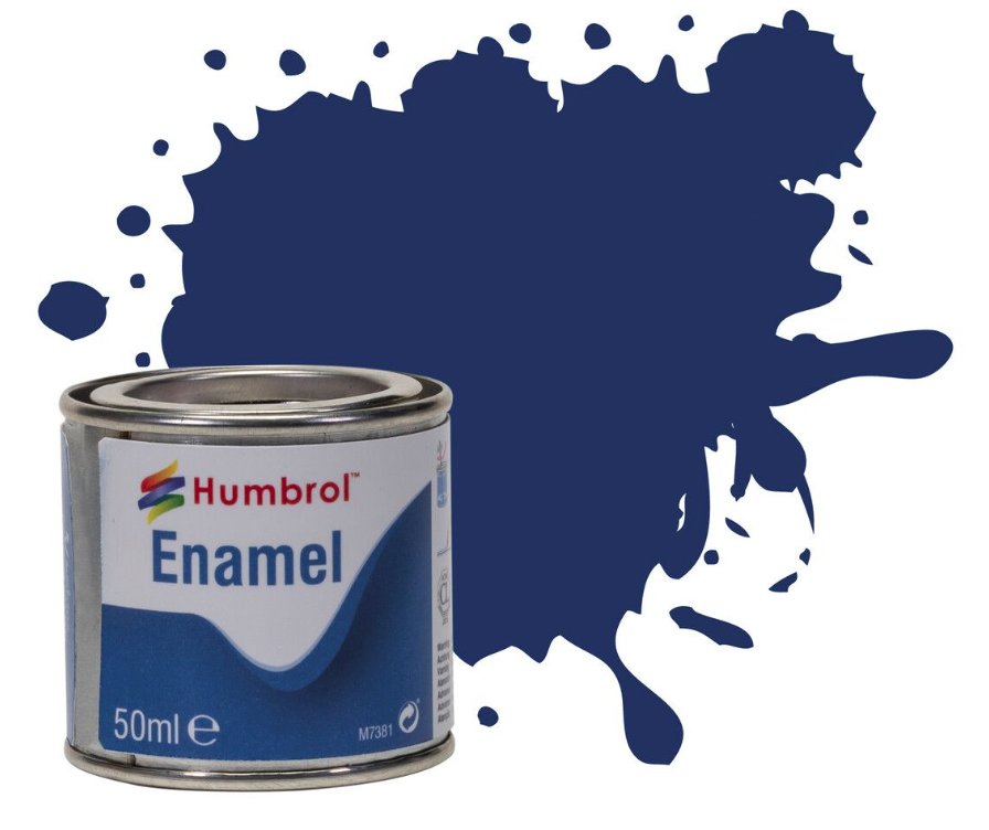 AQ0015 # Humbrol No.15 Midnight Blue 50ml Gloss Enamel Tinlet