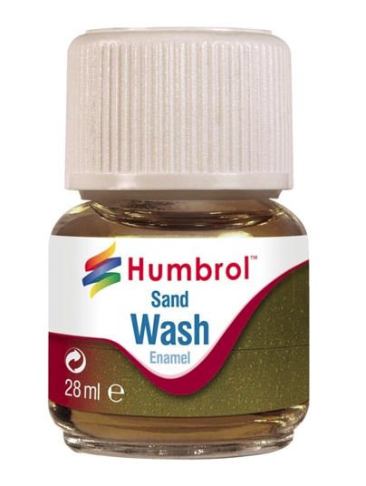 AV0207 # Humbrol 28ml Enamel Wash - Sand