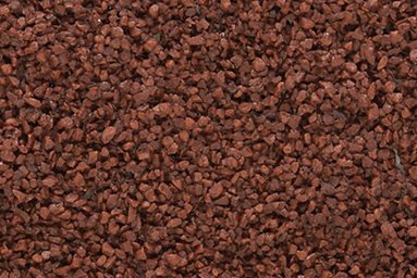 B84 Woodland Scenics Ballast, Coarse Iron Ore, 18 cu. in.