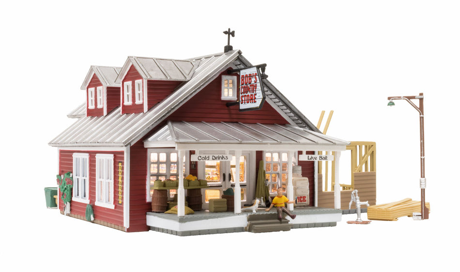BR5031 Woodland Scenics Country Store Expansion Built and Ready