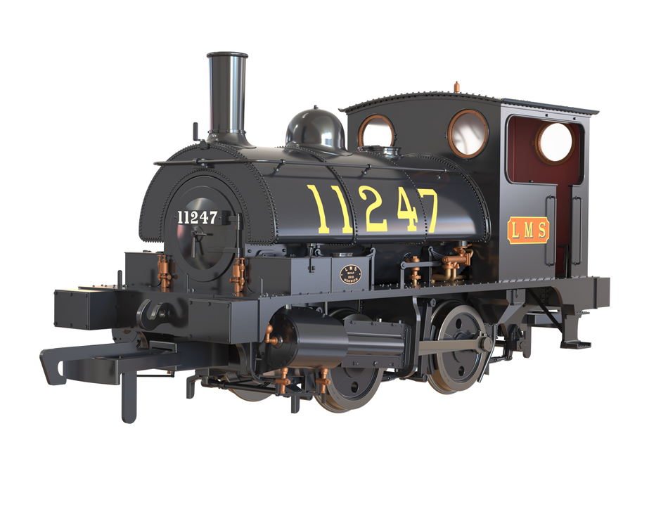 C1021 Clark Railworks L&Y Class 21 Pug No.11247 LMS Black