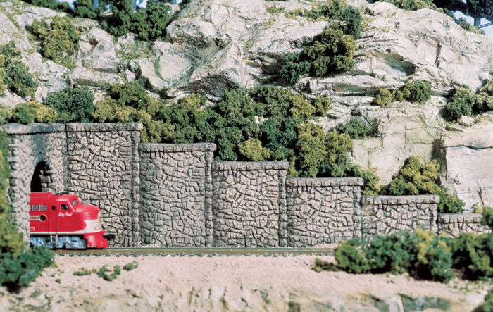 C1161 Woodland Scenics Retaining Walls Random Stone