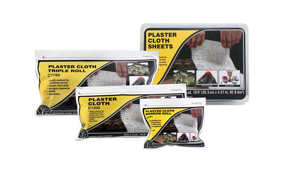 C1203 Woodland Scenics Plaster Cloth
