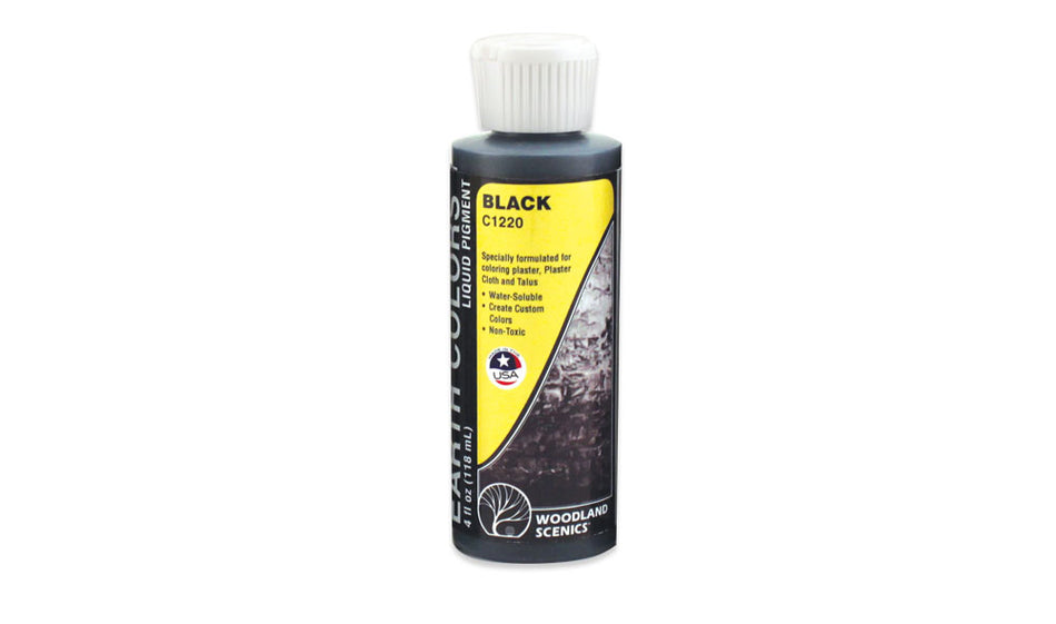 C1220 Woodland Scenics Black Terrain Paint
