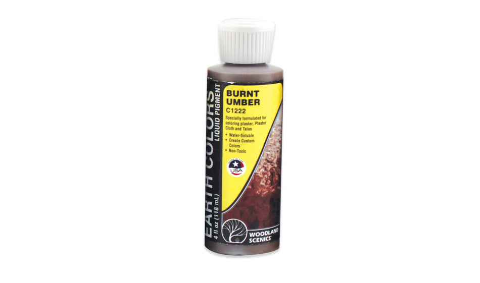 C1222 Woodland Scenics Burnt Umber Terrain Paint