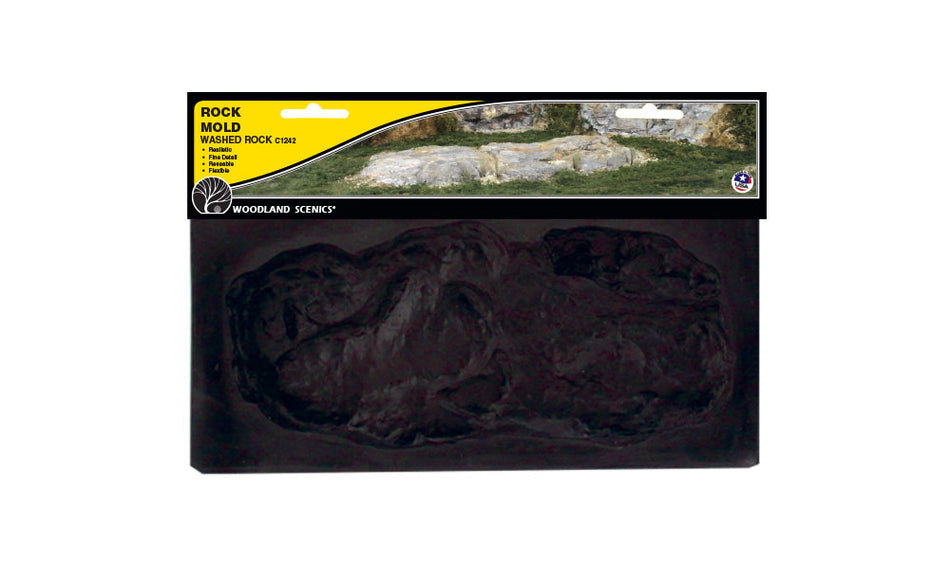C1242 Woodland Scenics Washed Rock 10.5in.x 5in. Rock Moulds
