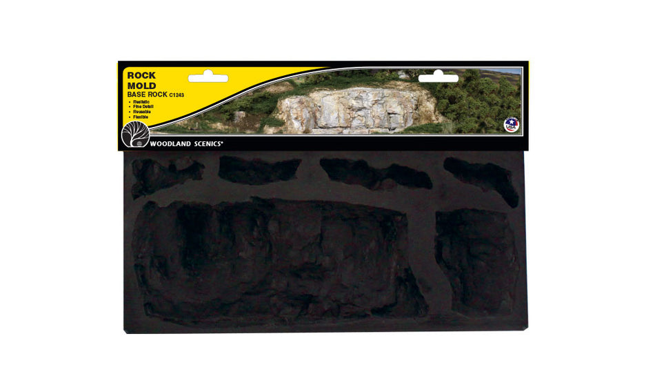 C1243 Woodland Scenics Base Rock 10.5in.x 5in. Rock Moulds