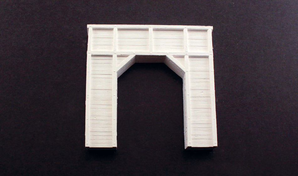 C1254 Woodland Scenics Single Tunnel Mouth Timber