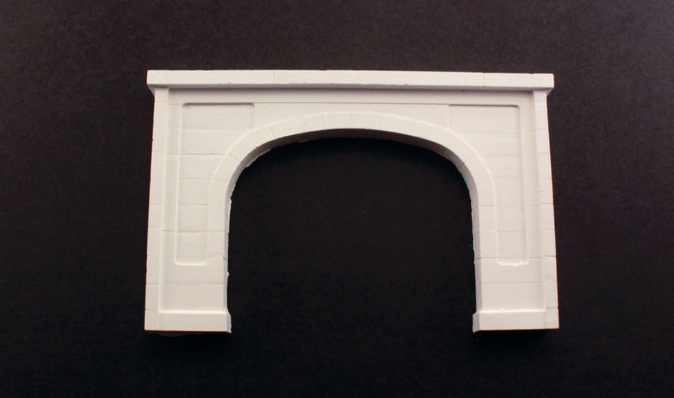 C1256 Woodland Scenics Double Tunnel Mouth Concrete