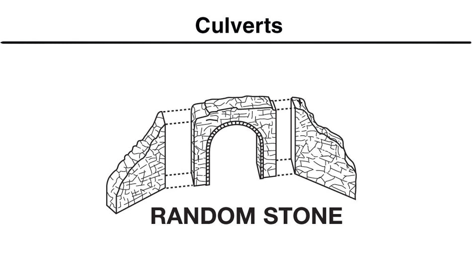 C1264 Woodland Scenics Culvert Random Stone