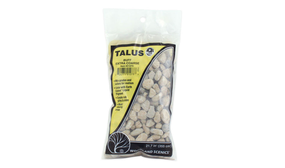 C1273 Woodland Scenics Talus Extra Coarse Buff